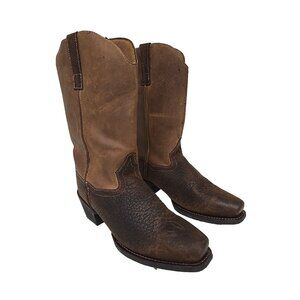 Laredo Men's 68449 Gilly Cowboy Western Boot Square Toe Brown Size 9D